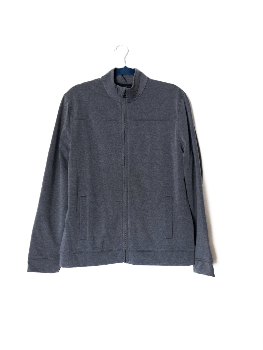 NWT Joseph Abboud Normcore Performance Zip Jacket Grey Fleece Lined